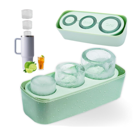 Molde de silicona hielo vaso stanley